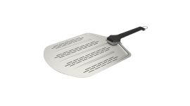 Witt pelle à pizza perforée Soft Grip Black Premium 14 pouces