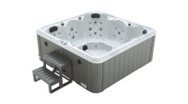 W'eau Spa Delta pour 5 personnes avec hydromassage et éclairage LED