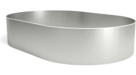 W'eau Paroi acier piscine ovale hors-sol ou enterrée 525 x 320 x 120 cm