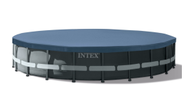 Intex bâche de protection Ultra Frame pour piscine ronde Ø 610 cm