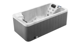 W'eau Iseo spa extérieur compact pour 2 personnes avec hydromassage