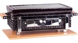 Yakiniku Shichirin barbecue au charbon de bois rectangulaire en céramique