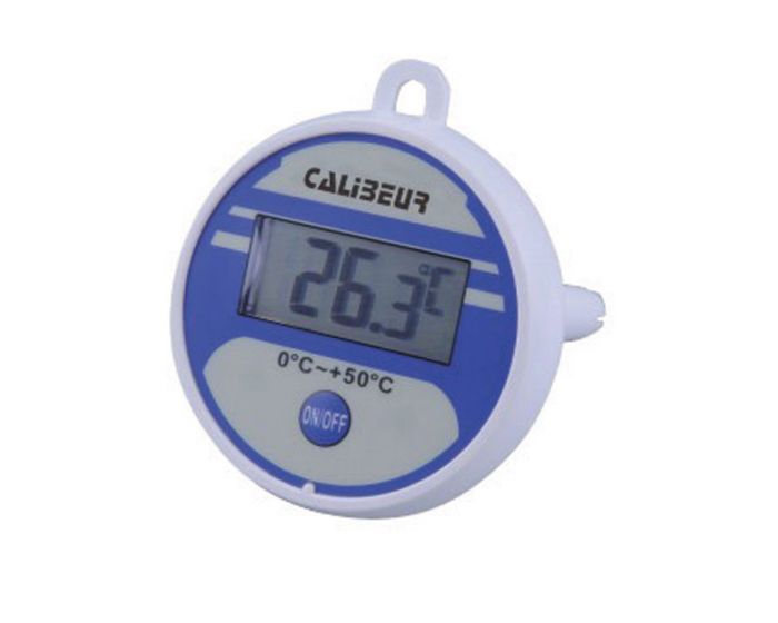 Thermomètre numérique pour piscine (flottant)