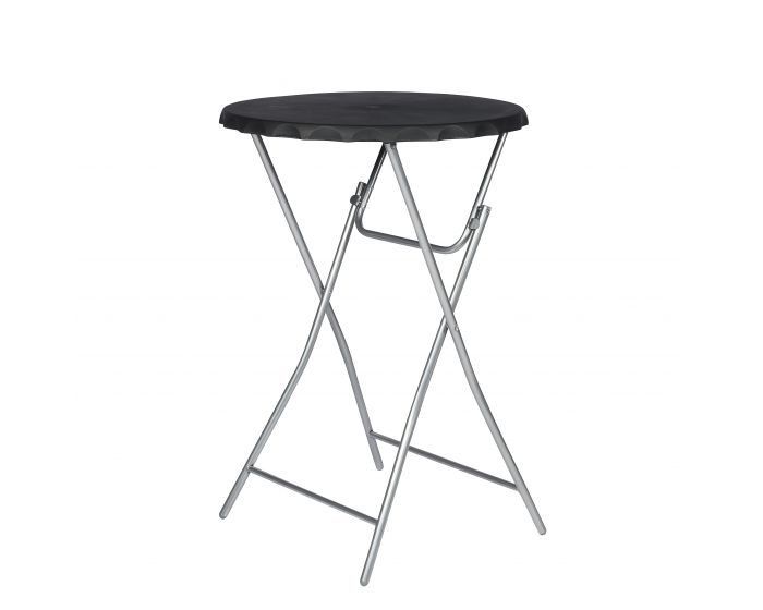 Table haute plibale noir