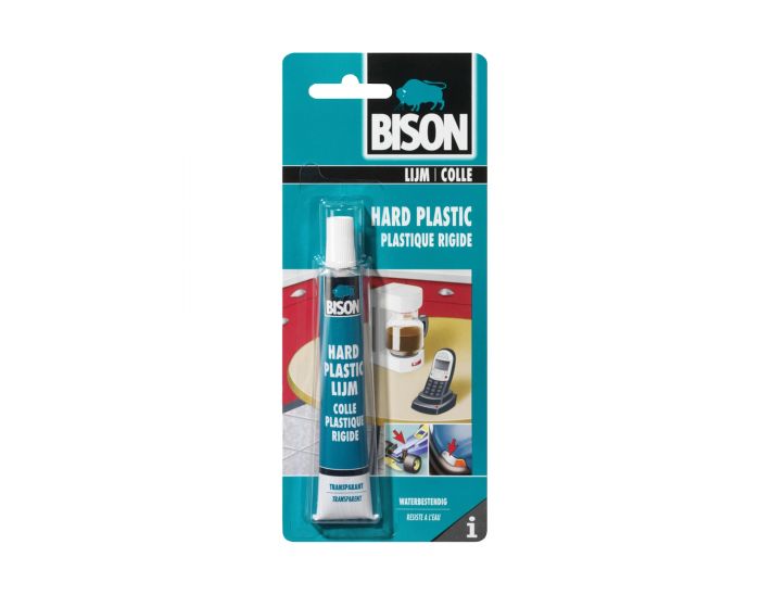 Bison colle plastique rigide - Blister 25 ML