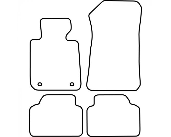 Set de tapis de sol BMW 3 serie (E90-E91) 2005-2012