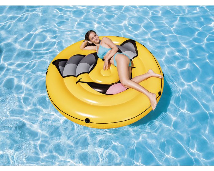 Matelas gonflable INTEX™ île smiley cool guy