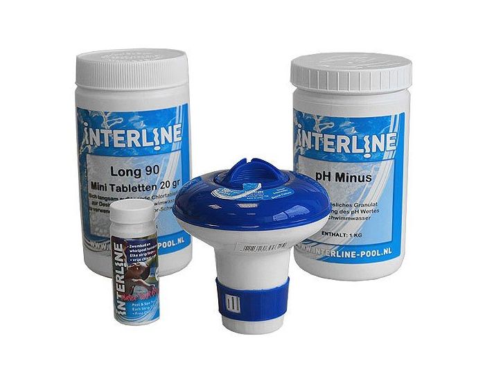 Ensemble complet de nettoyage de piscine - Large: Piscines jusqu'au 15.000 litre