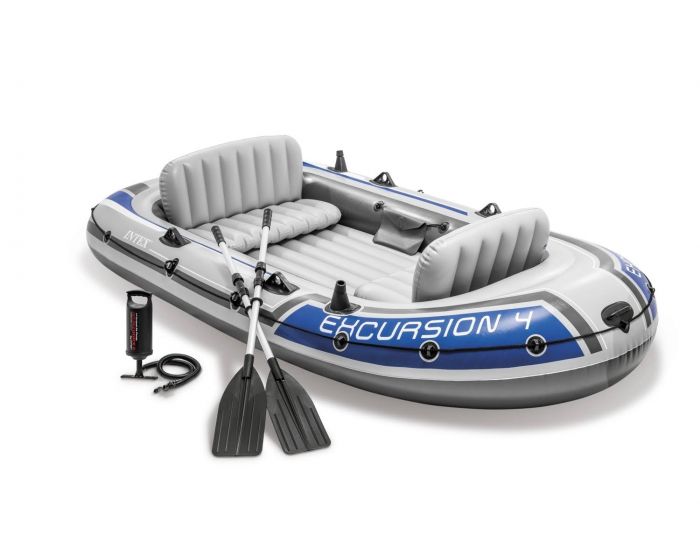 Intex bateau gonflable - Excursion 4 Set