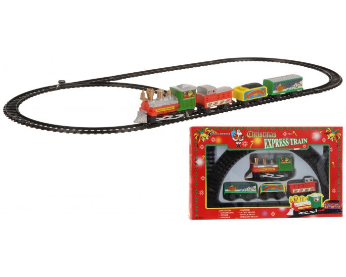 Train de Noël 9 pièces
