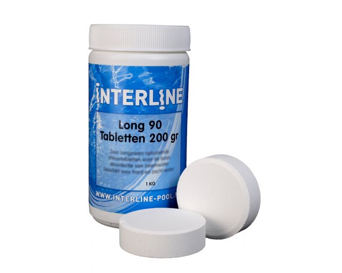 Comprimés de chlore - Interline longue 90 - 200 grammes (1 kg)