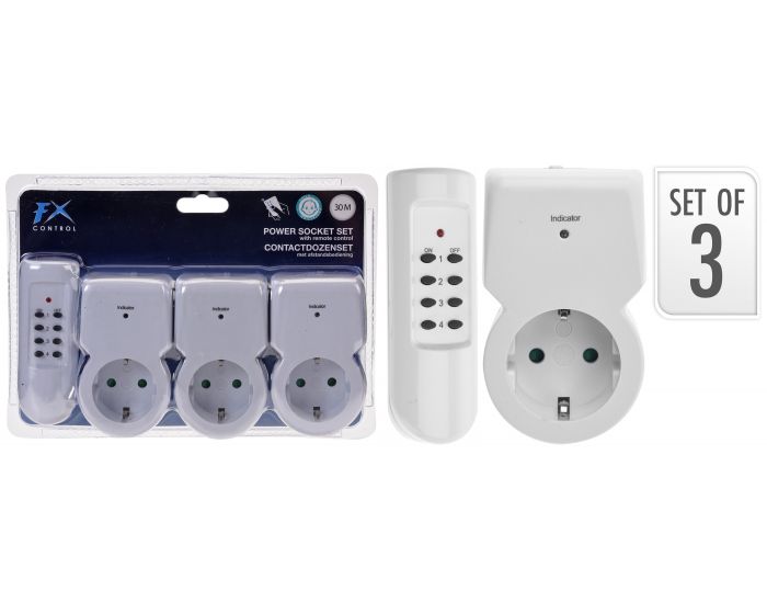 Set de télécommande et 3 récepteurs