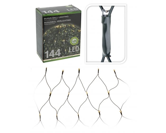 Guirlande lumineuse pour boule de buis 144 ampoules