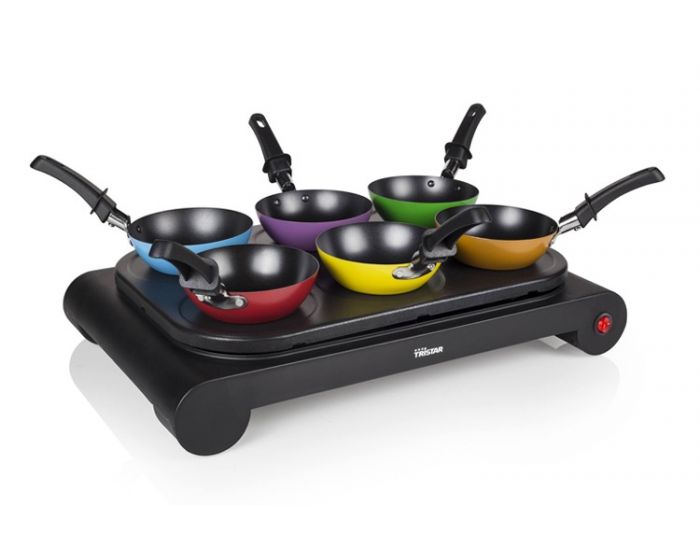 Wok Party Set à 6 poêles Tristar BP-2827