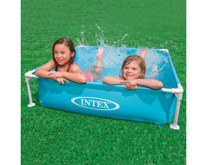 Mini piscine INTEX™ - bleue - 122 x 122 cm