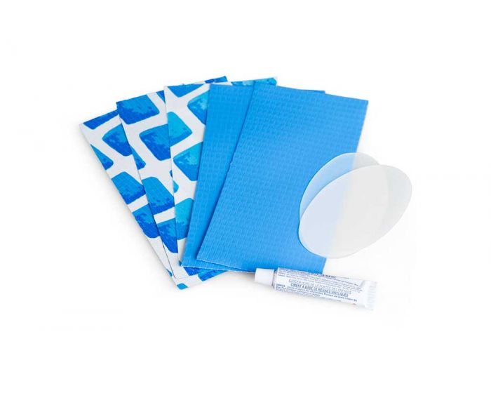 Kit de réparation bleu Intex