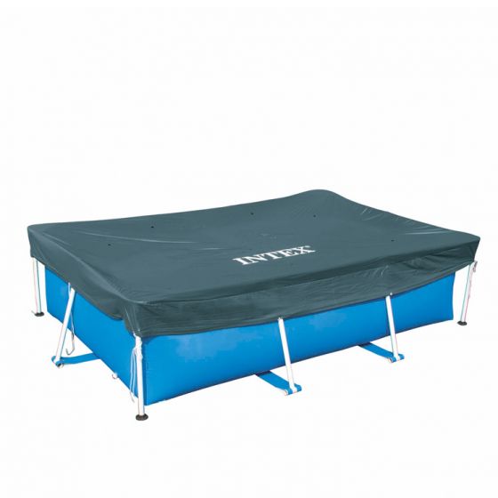 Bâche De Protection Piscine Intex Tubulaire Metal Frame 300 X 200 Cm