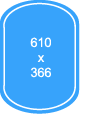 Intex Oval Frame 610 x 366
