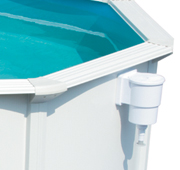 Splasher pool skimmer