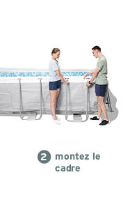 Piscine tubulaire Bestway monter 2