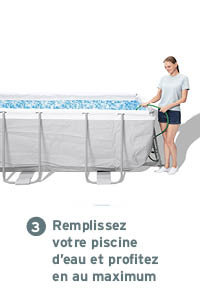 Piscine tubulaire Bestway monter 3